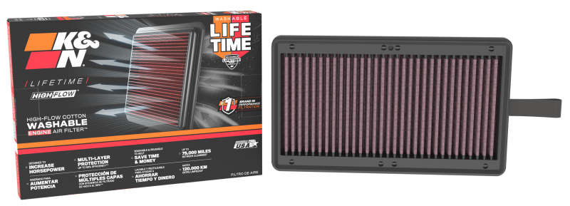 Kia Sportage Performance Air Intake - K&N Engineering - High-Flow - `23-`26